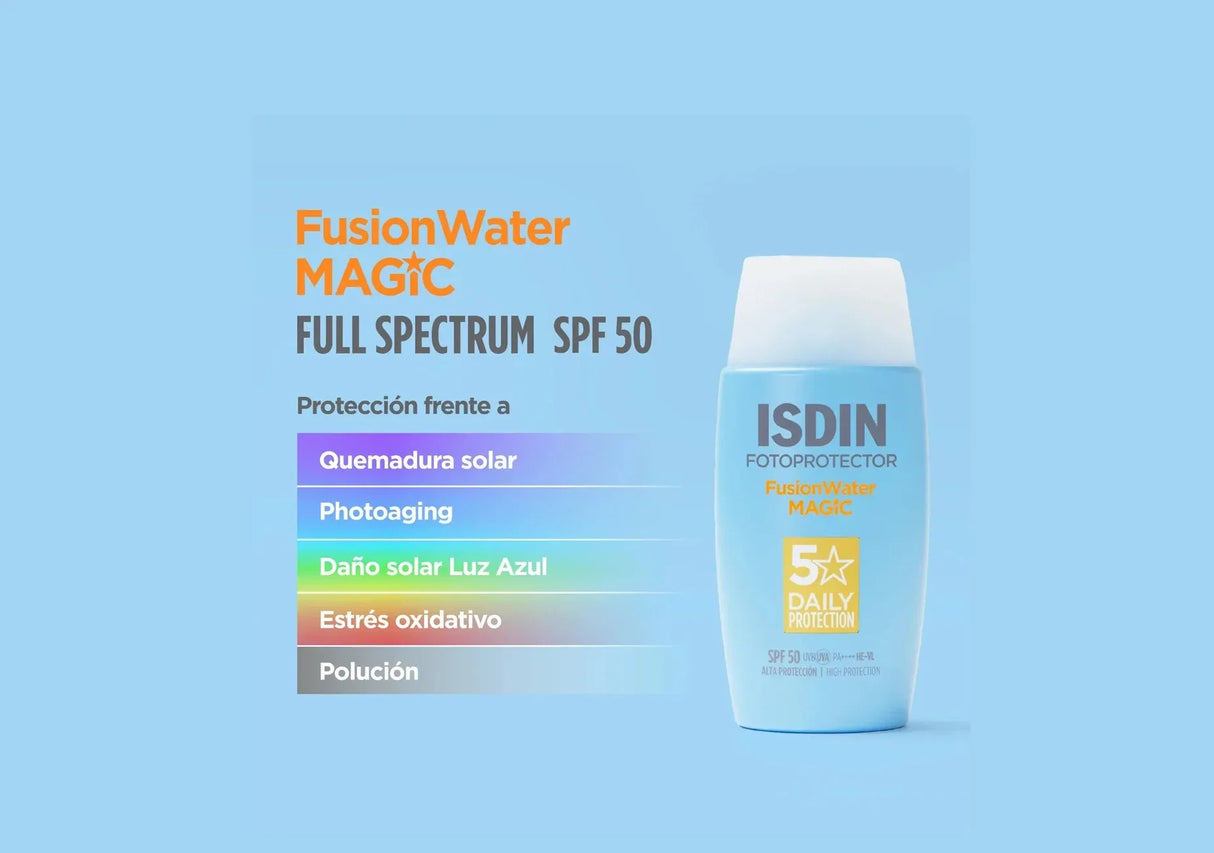 ISDIN | Fusion Water MAGIC SPF 50 - 50ml - InternationalCosmetic