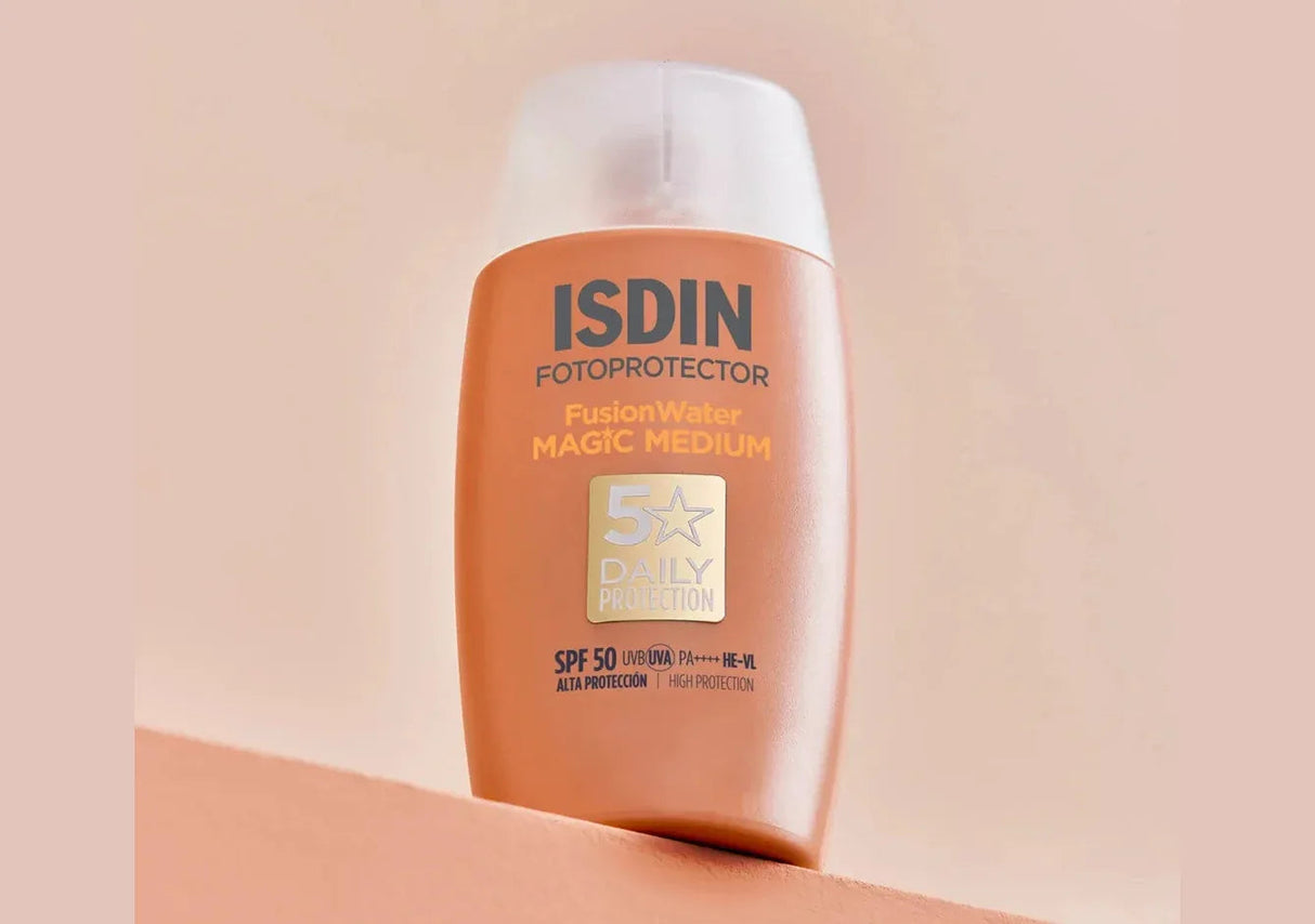 ISDIN | Fusion Water MAGIC Medium SPF 50 - 50ml - InternationalCosmetic