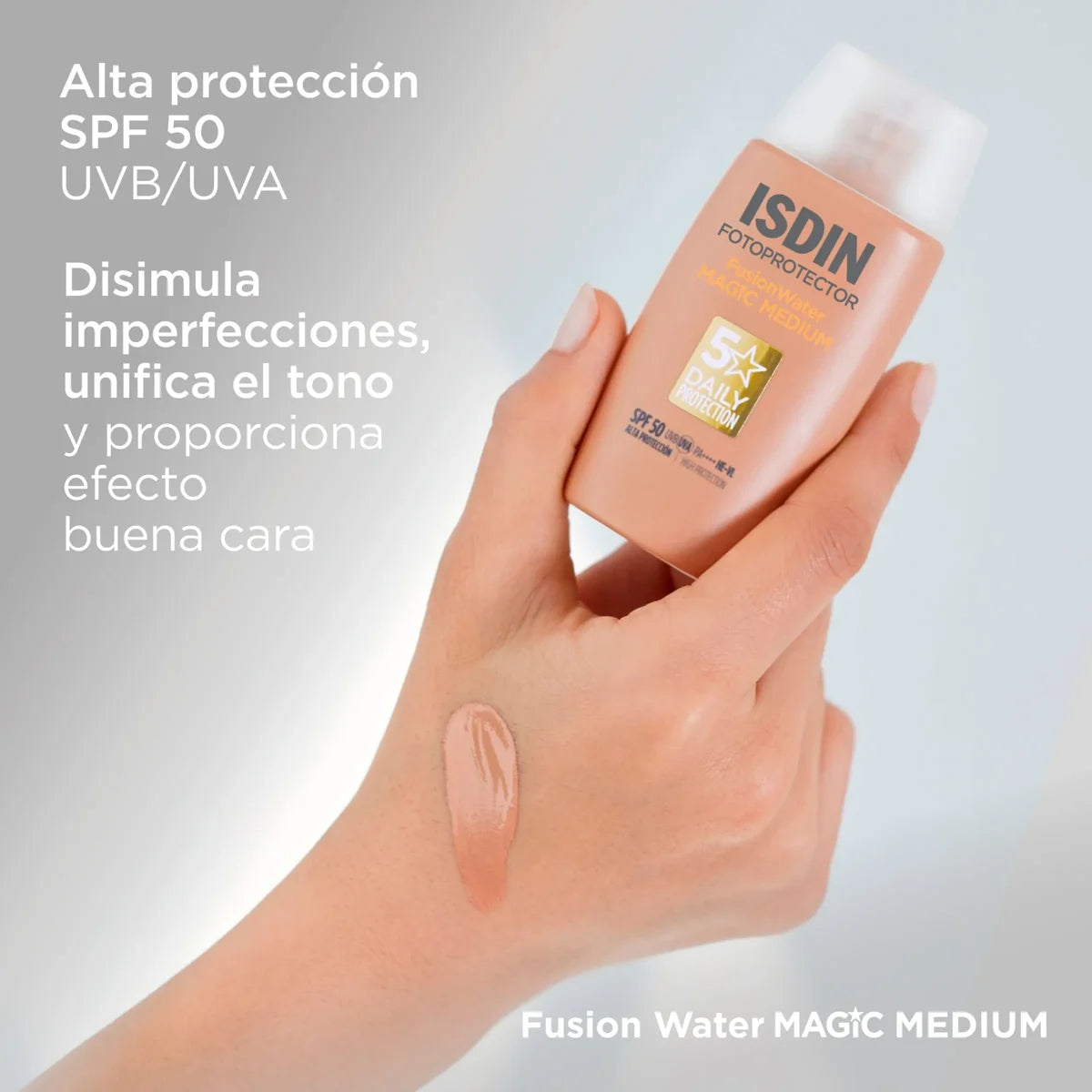 Fusion Water MAGIC Medium SPF 50