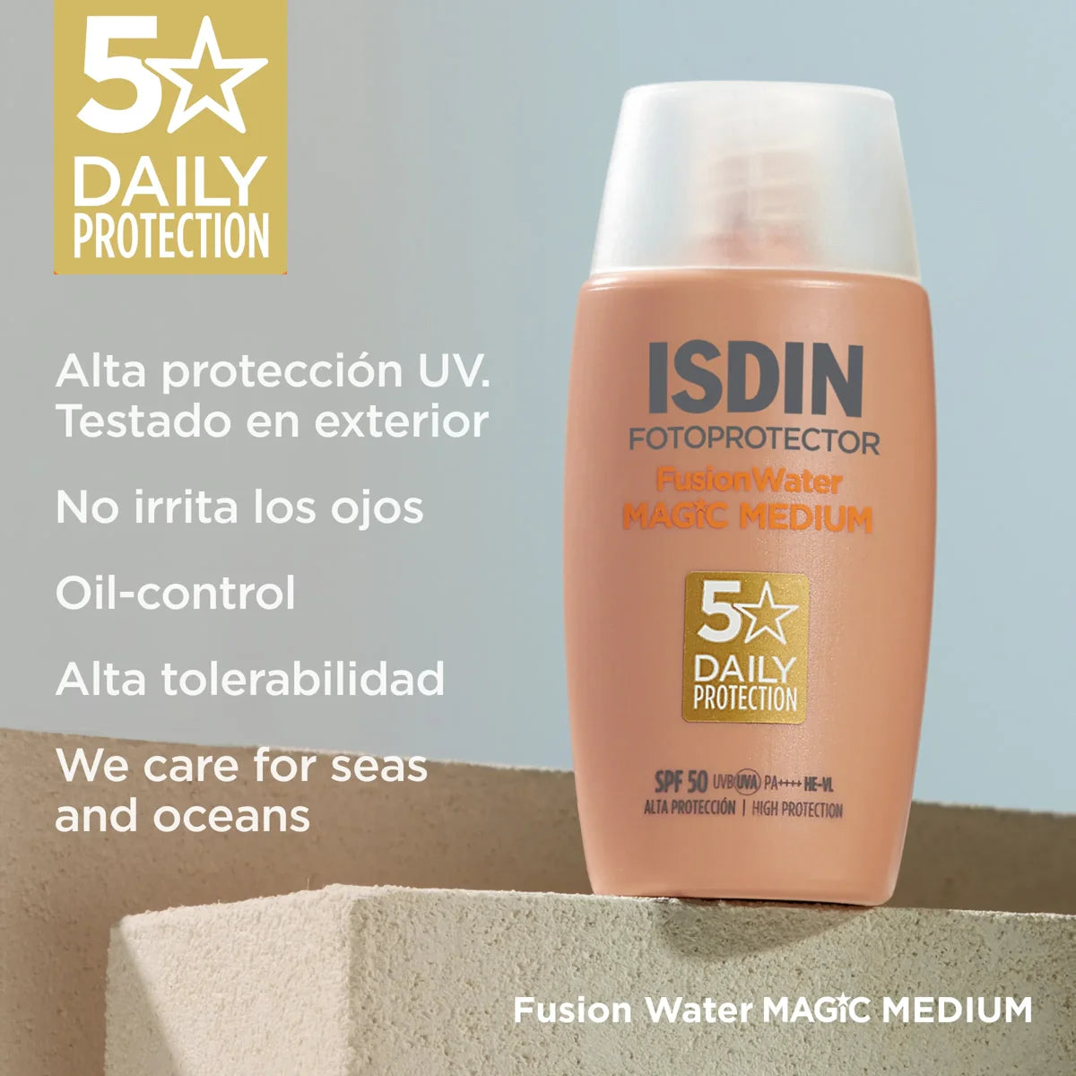 Fusion Water MAGIC Medium SPF 50