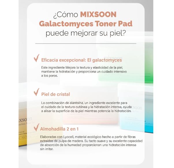 Mixsoon Galactomyces Toner Pad