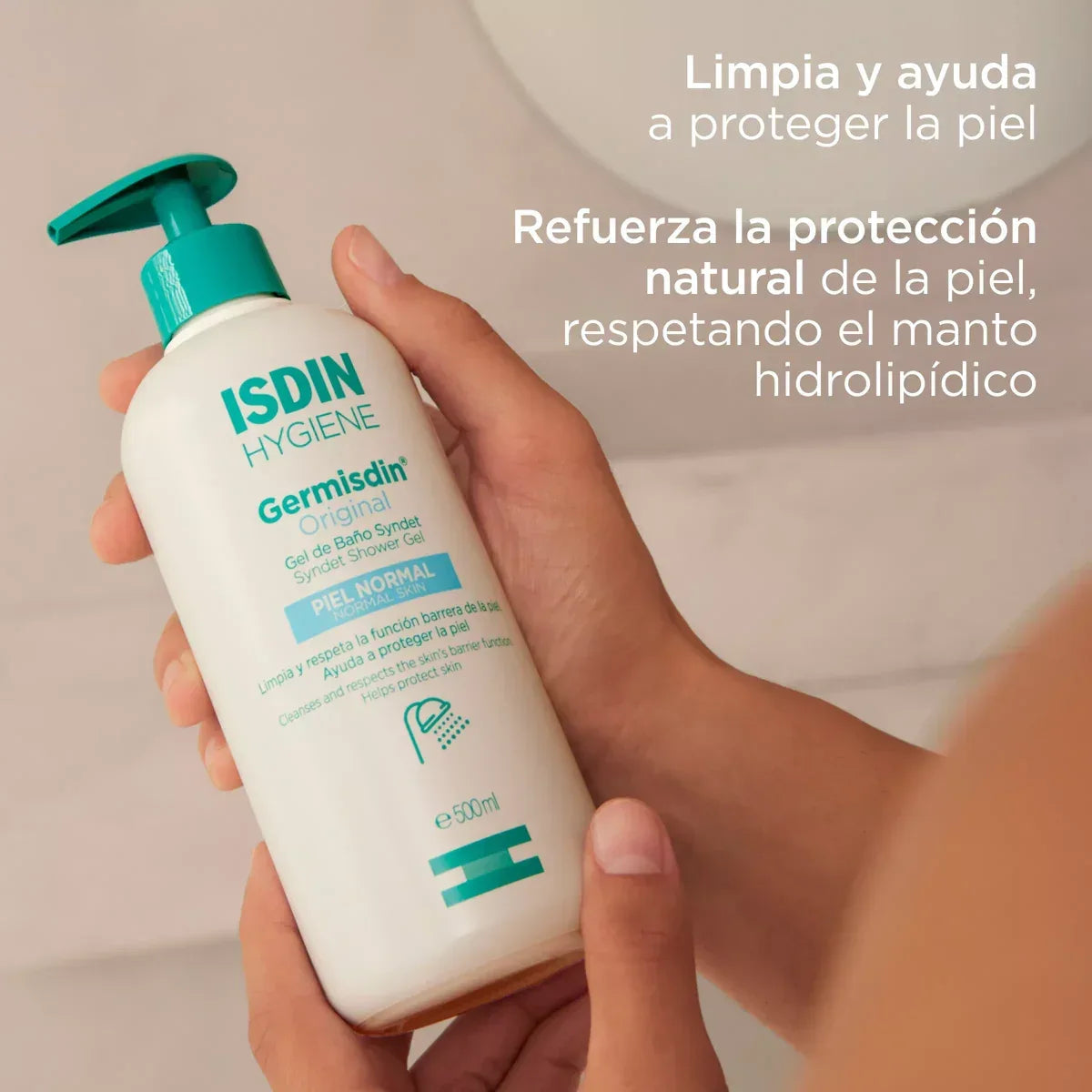 ISDIN | Germisdin Aloe Vera Gel de Baño - 500ml - InternationalCosmetic