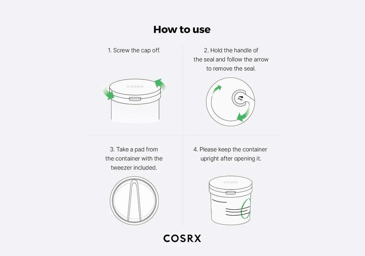 COSRX | Green Calming Pad - 70ud