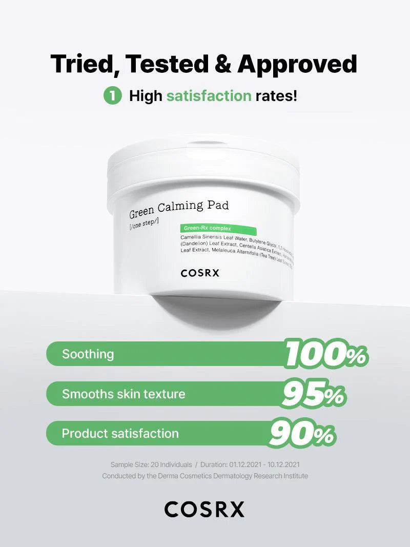 COSRX | Green Calming Pad - 70ud