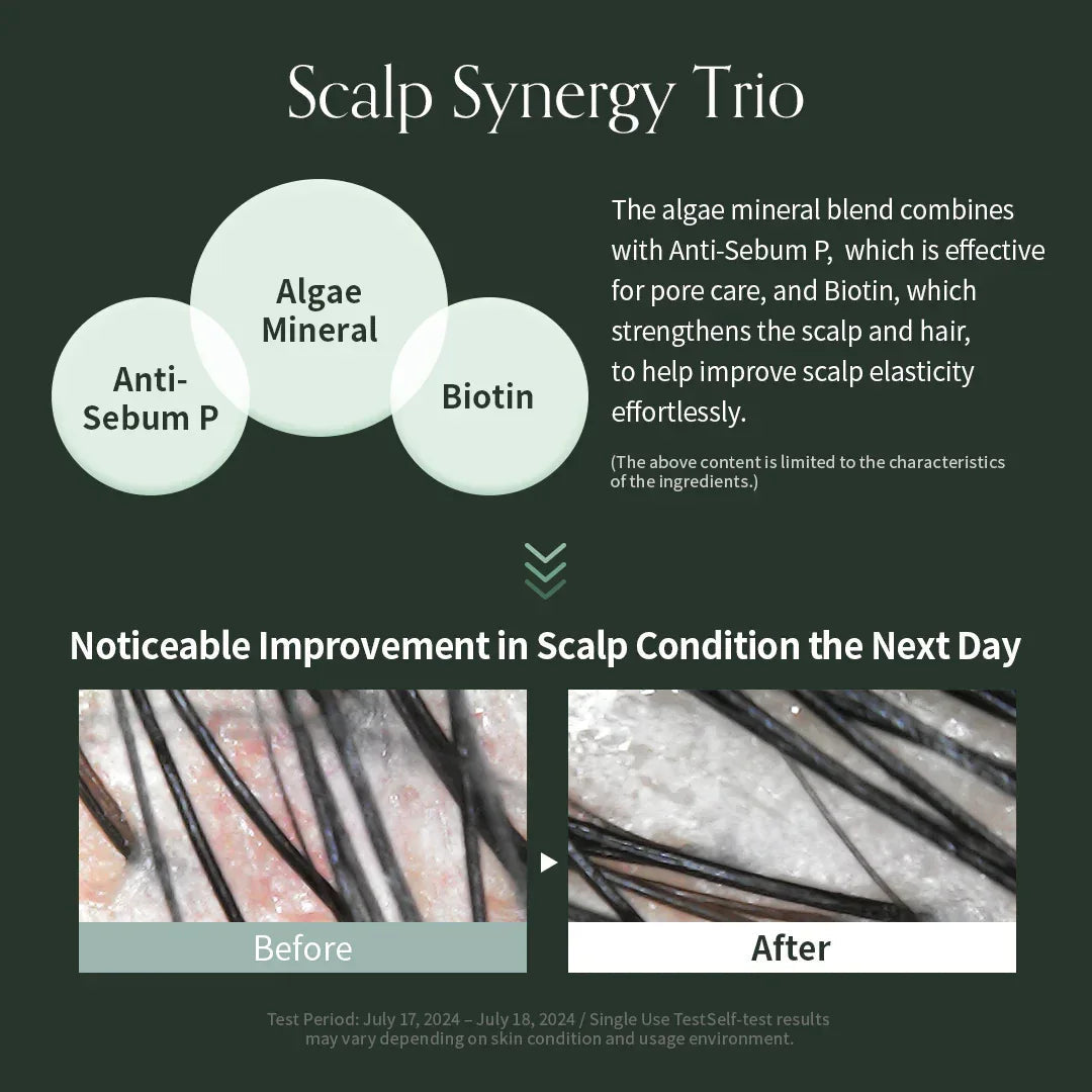 GROWUS | Algae Therapy Mineral Shampoo - 500ml - InternationalCosmetic