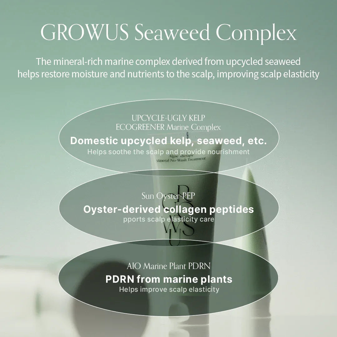 GROWUS | Algae Therapy Mineral No-Wash Treatment - 150ml - InternationalCosmetic