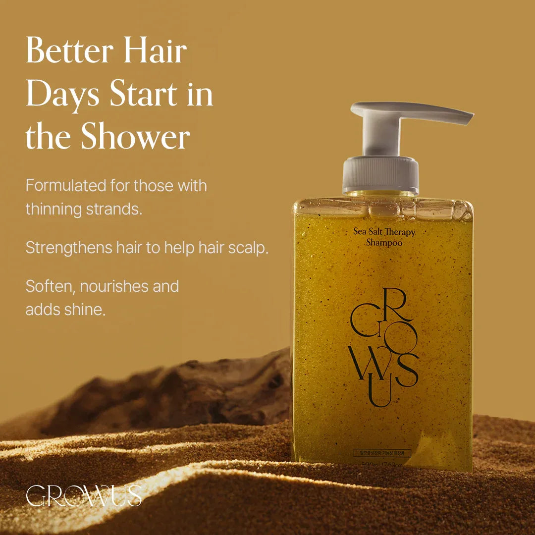 GROWUS | Sea Salt Therapy Shampoo - 500ml - InternationalCosmetic