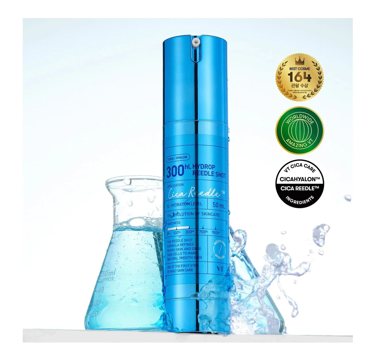 VT COSMETICS | Hydrop Reedle Shot 300hL - 50ml - InternationalCosmetic