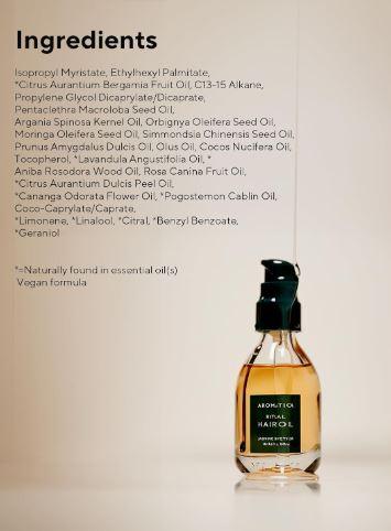 AROMATICA | Ritual Hair Oil Lavender & Patchouli - 50ml - InternationalCosmetic