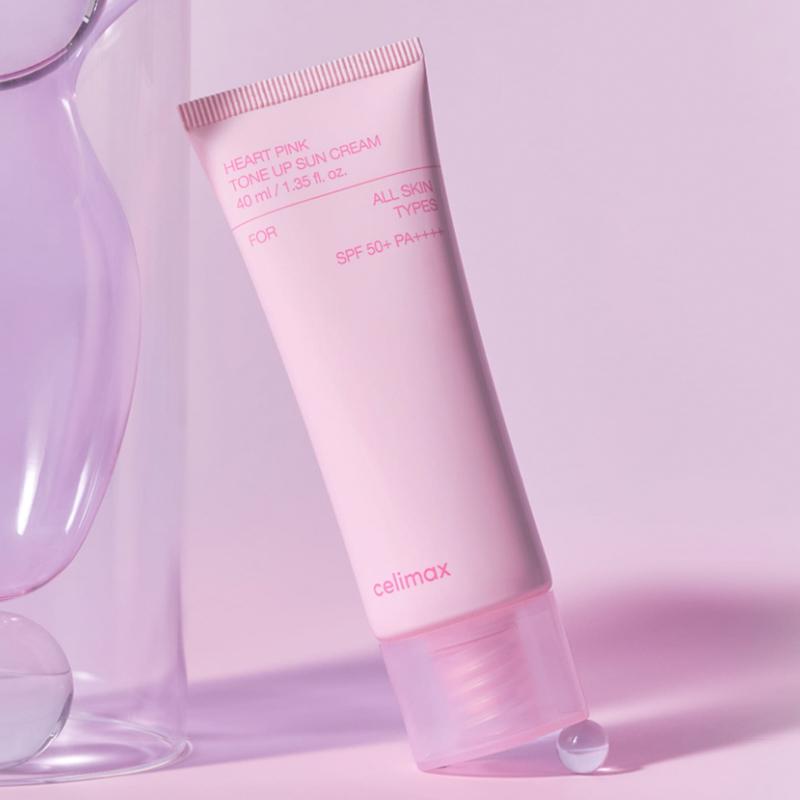 CELIMAX | Heart Pink Tone Up Sun Cream SPF50+ - 40ml