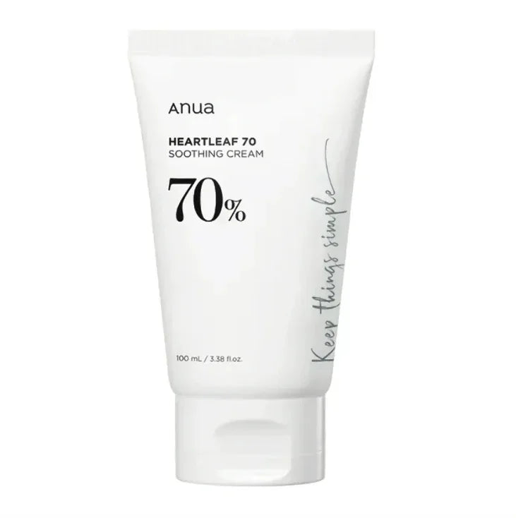 ANUA | Heartleaf 70% Soothing Cream - 100ml - InternationalCosmetic