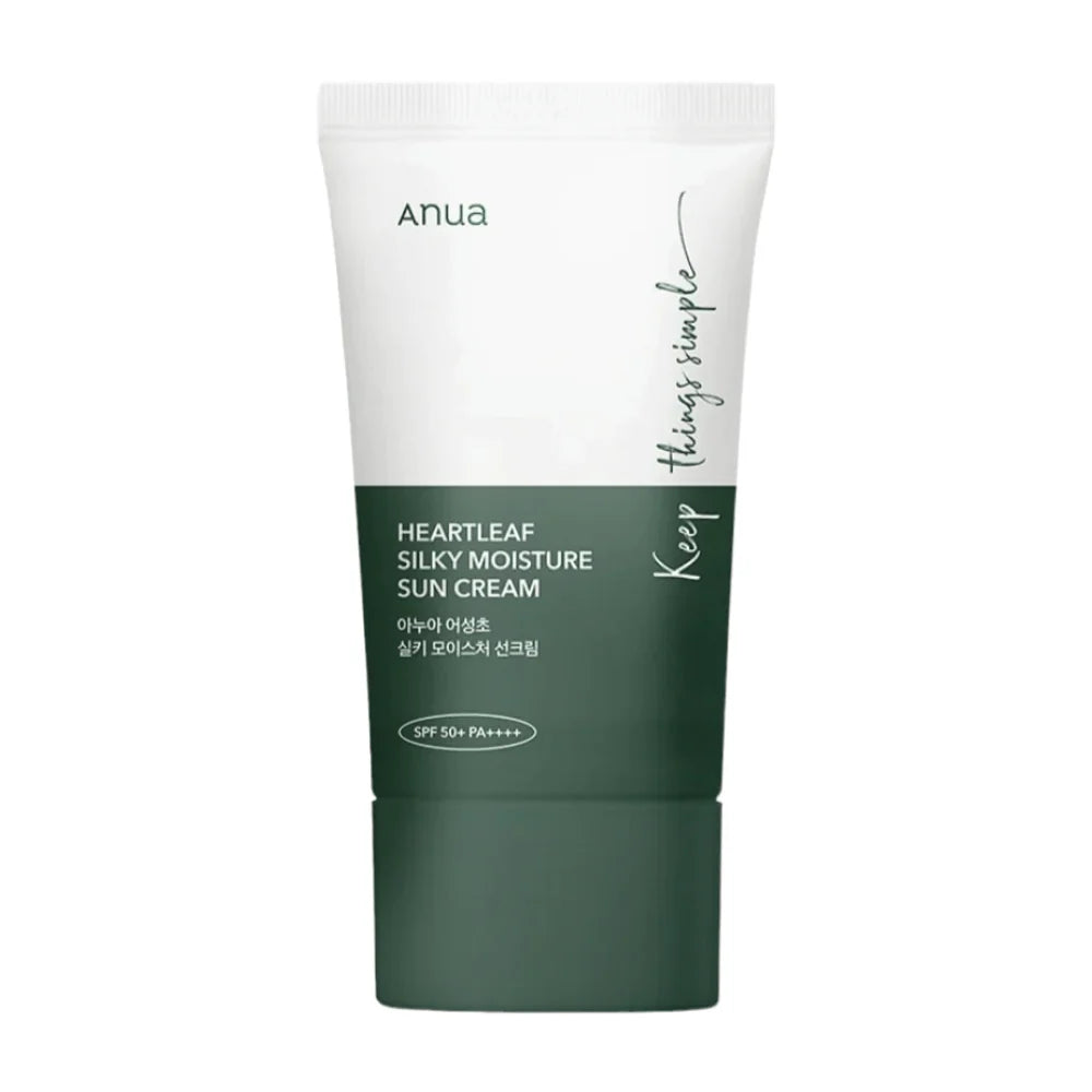 ANUA | Heartleaf Silky Moisture Sun Cream - 50ml