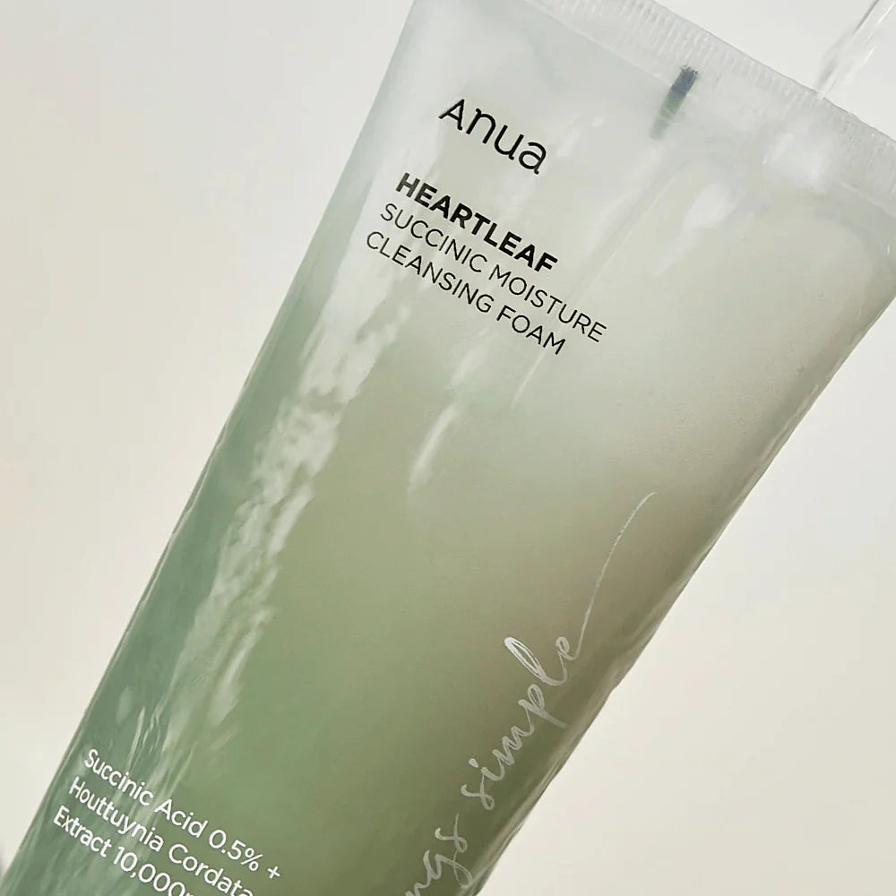 ANUA | Heartleaf Succinic Moisture Cleansing Foam - 150ml