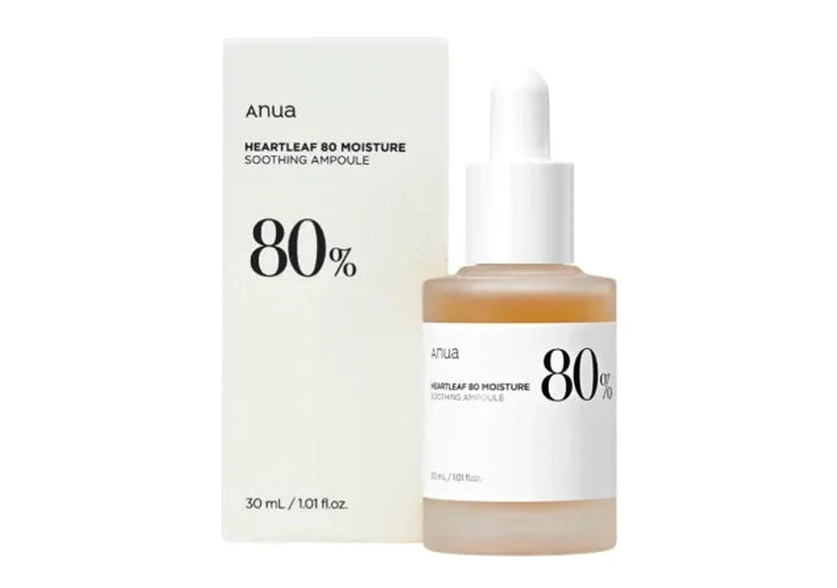 ANUA | Heartleaf 80% Moisture Shooting Ampoule - 30ml - InternationalCosmetic