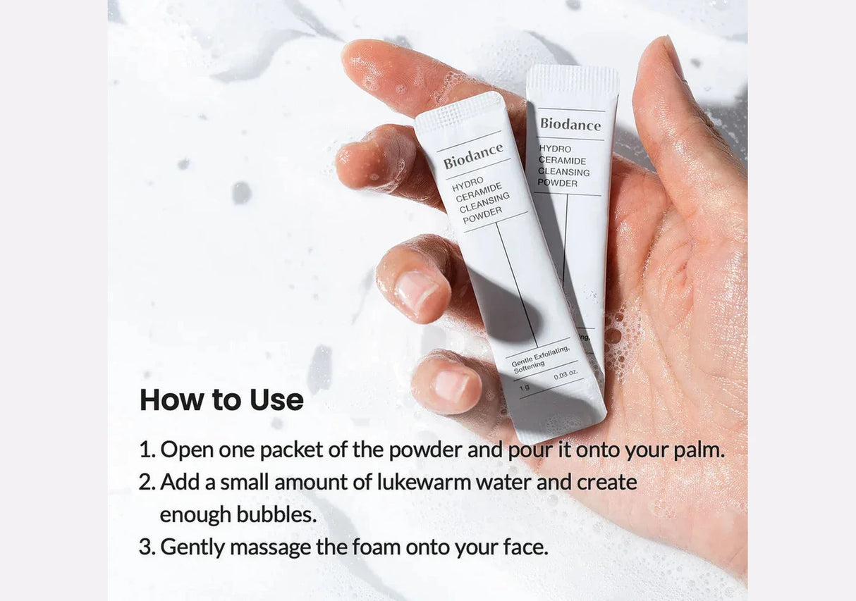 BIODANCE | Hydro Ceramide Cleansing Powder - 30ud - InternationalCosmetic