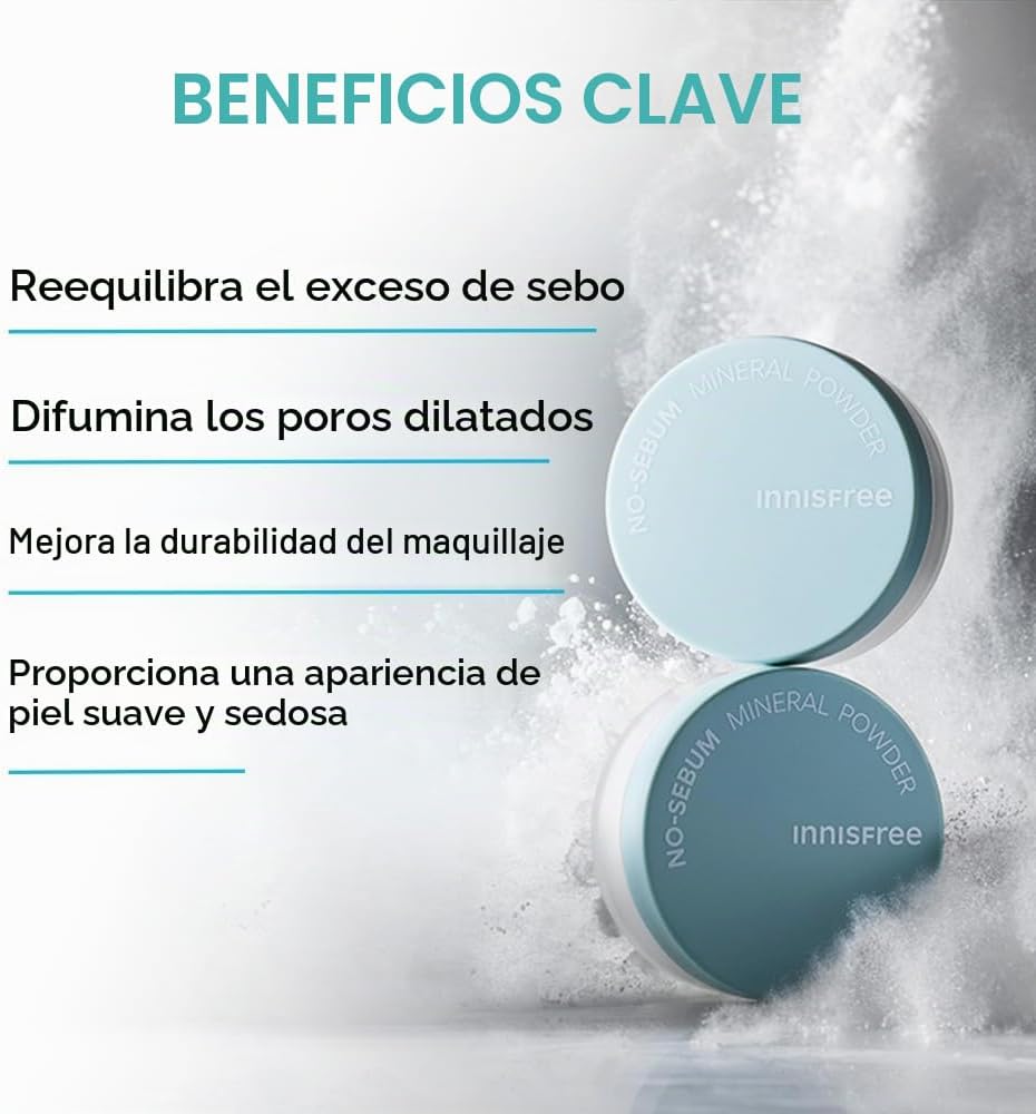 INNISFREE | No-Sebum Mineral Powder - 5 gr