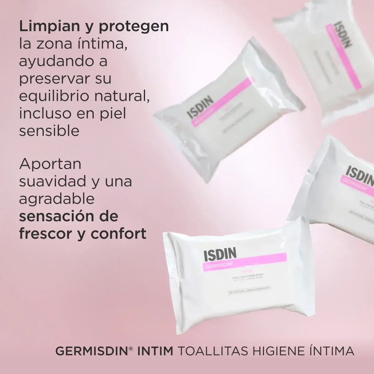ISDIN | Germisdin Intim Toallitas - 20ud