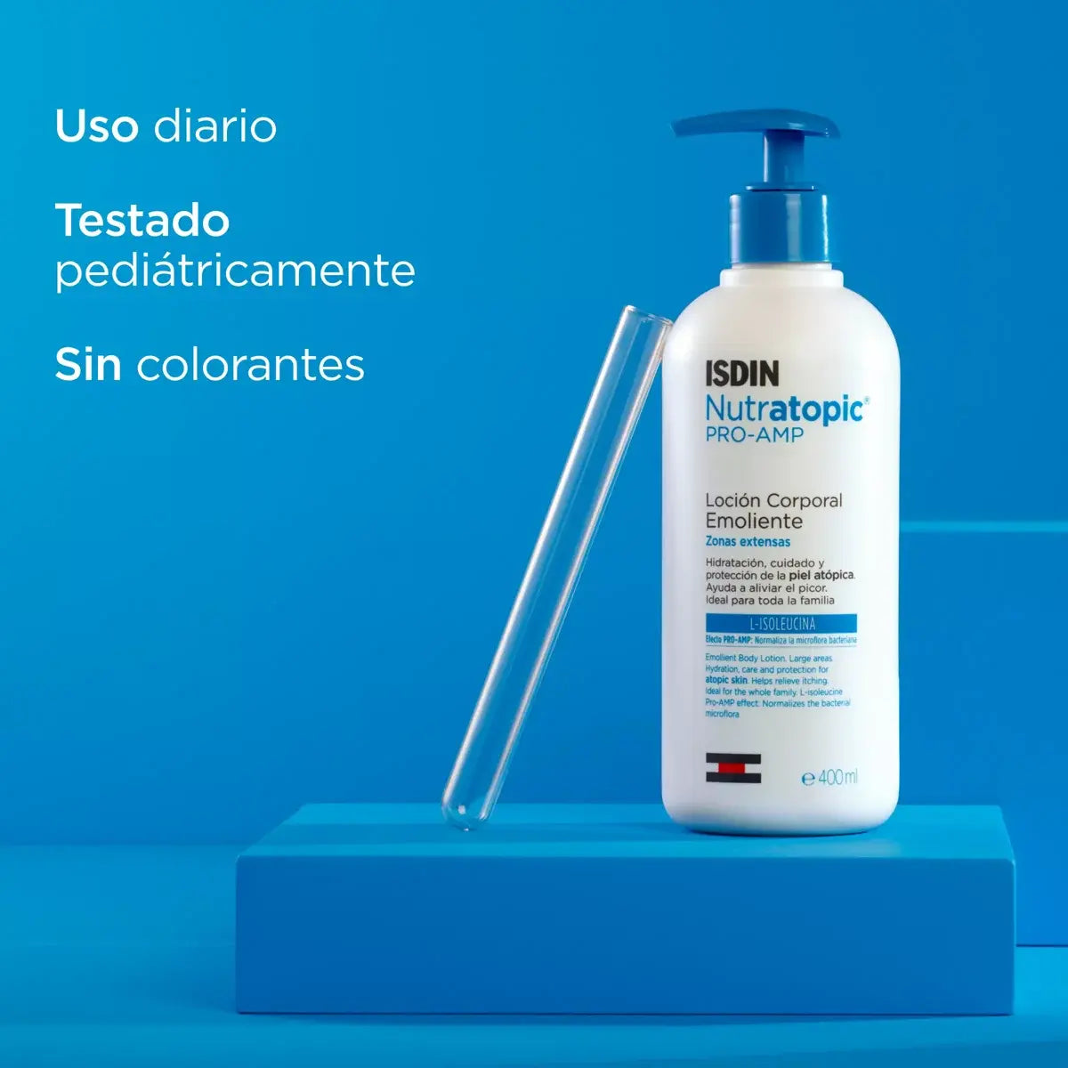 ISDIN | Nutratopic Pro-AMP Loción Corporal Emoliente -400ml