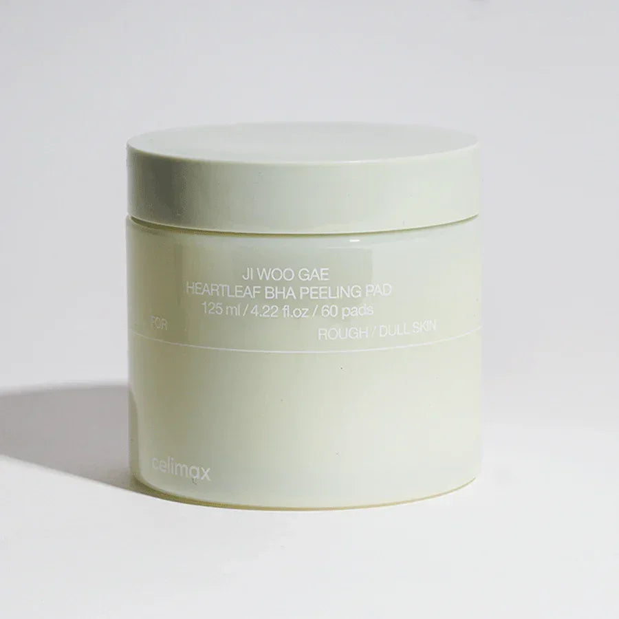 CELIMAX | JI WOO Gae Heartleaf BHA Peeling Pad - 60ud - InternationalCosmetic