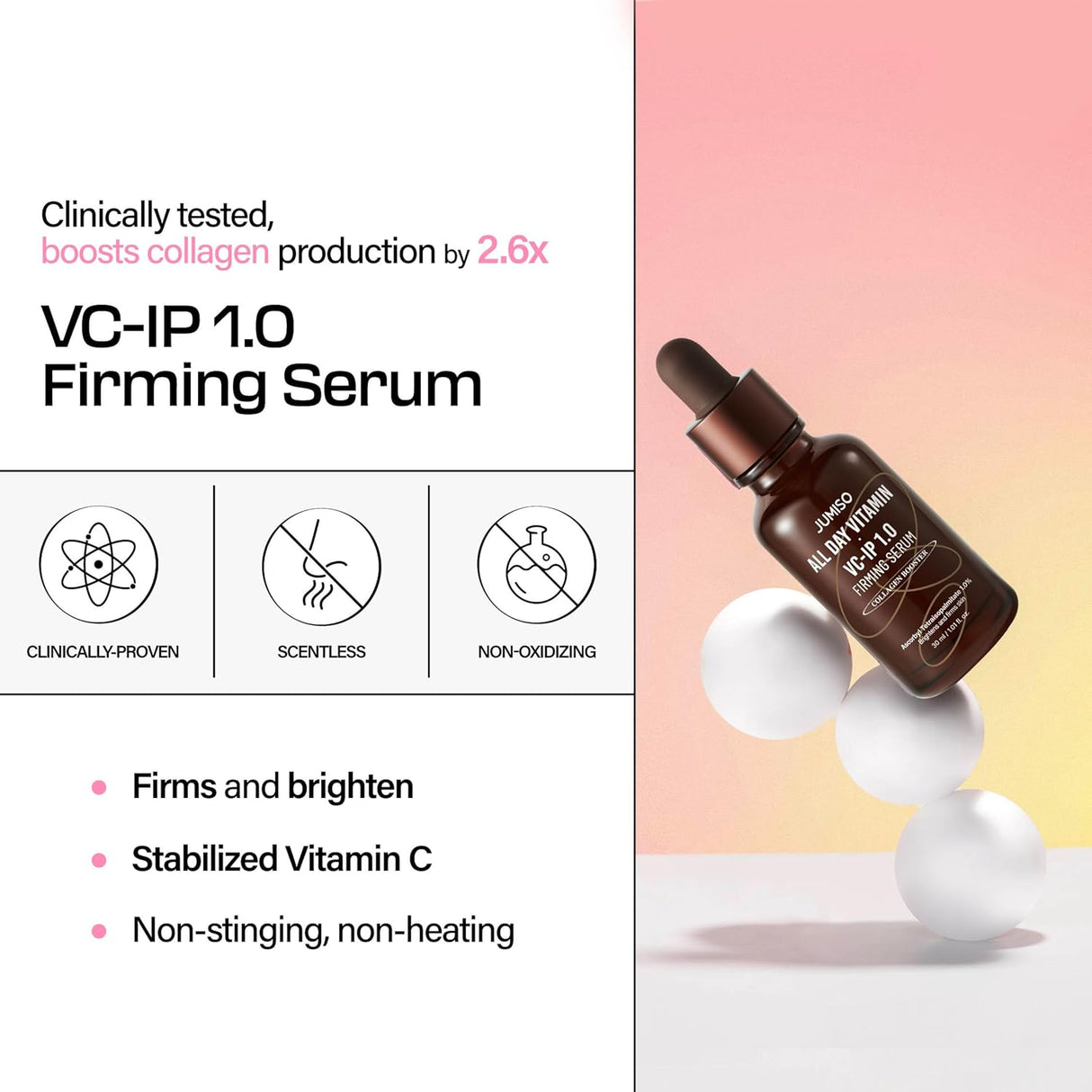 JUMISO | All Day Vitamin VC-IP 1.0 Firming Serum - 30ml