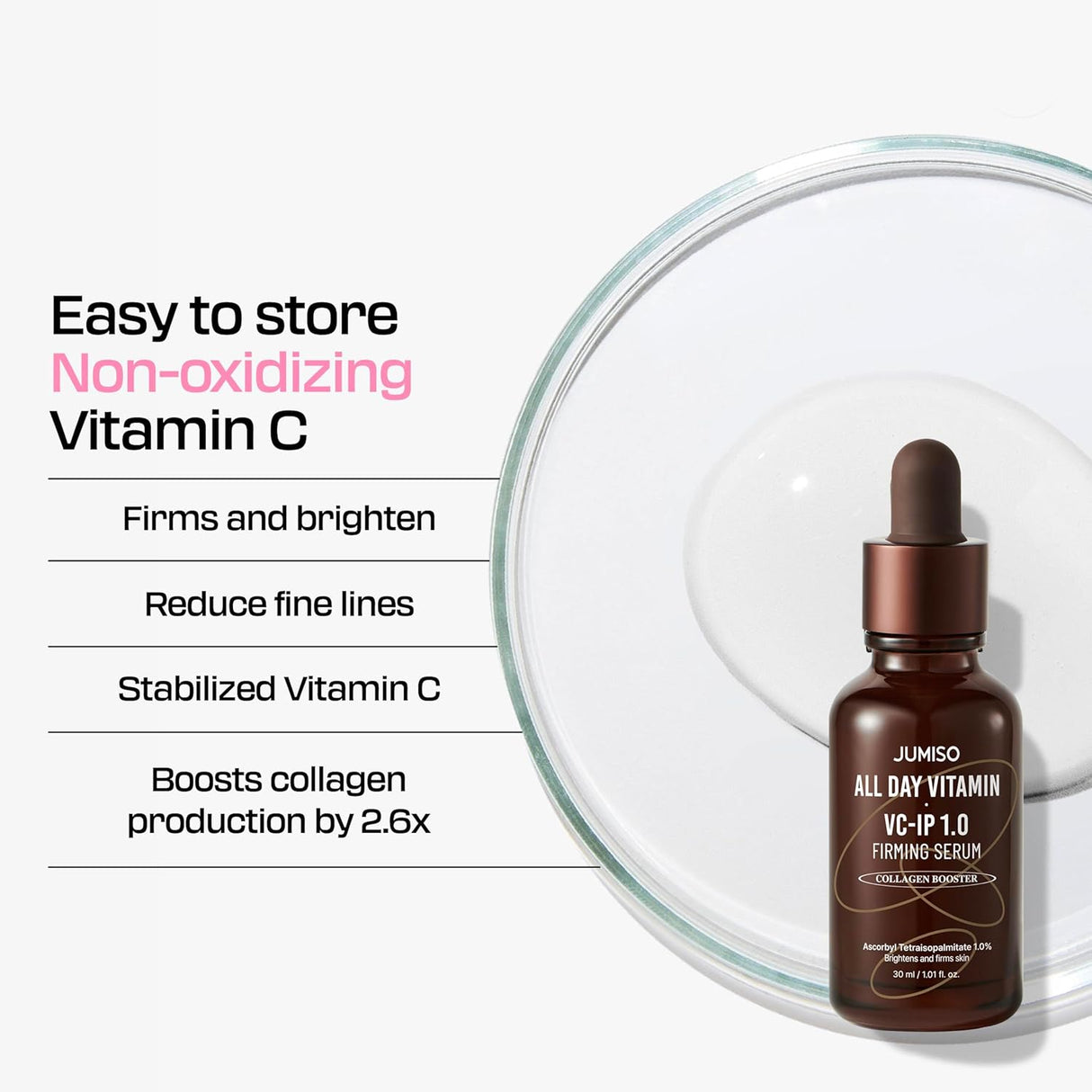 JUMISO | All Day Vitamin VC-IP 1.0 Firming Serum - 30ml