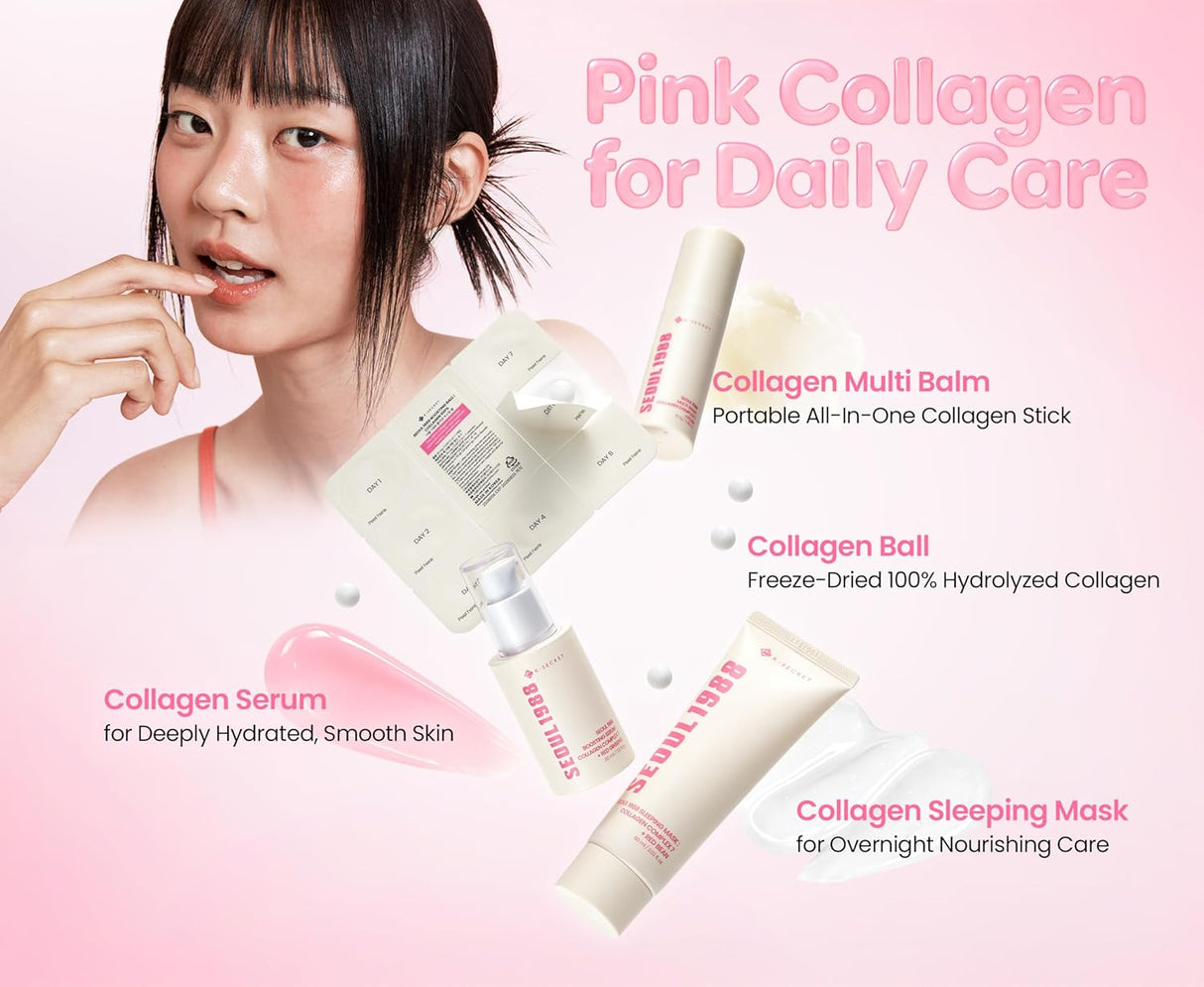 K-SECRET | Seoul 1988 Boosting Serum Collagen Complex 7 + Red Ginseng - 30ml