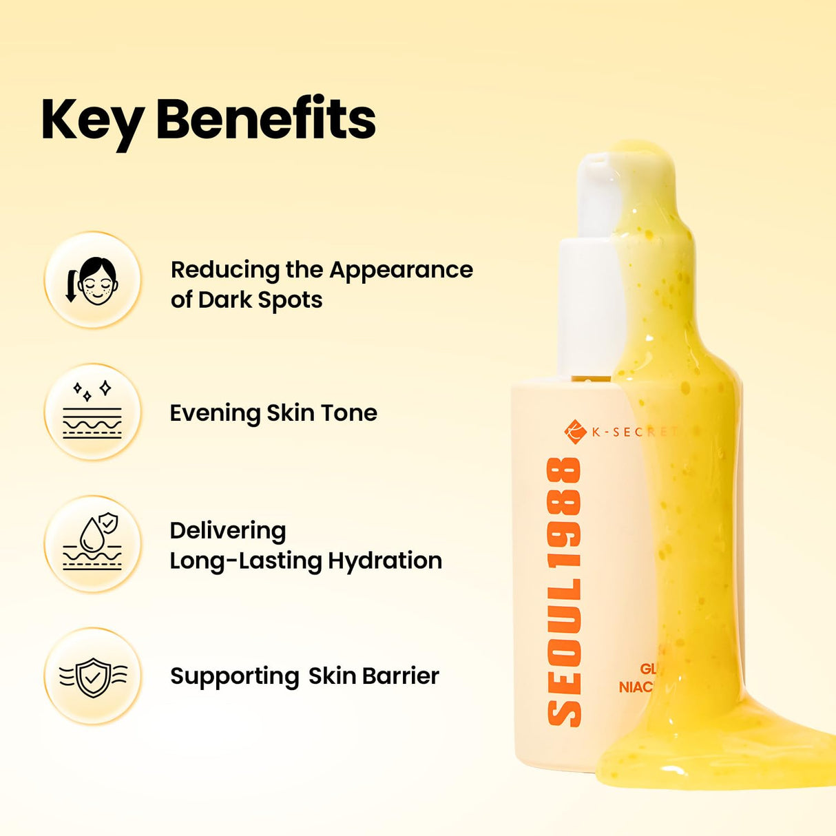 K-SECRET | Seoul 1988 Glow Serum Niacinamida 15% + Yuja - 30ml