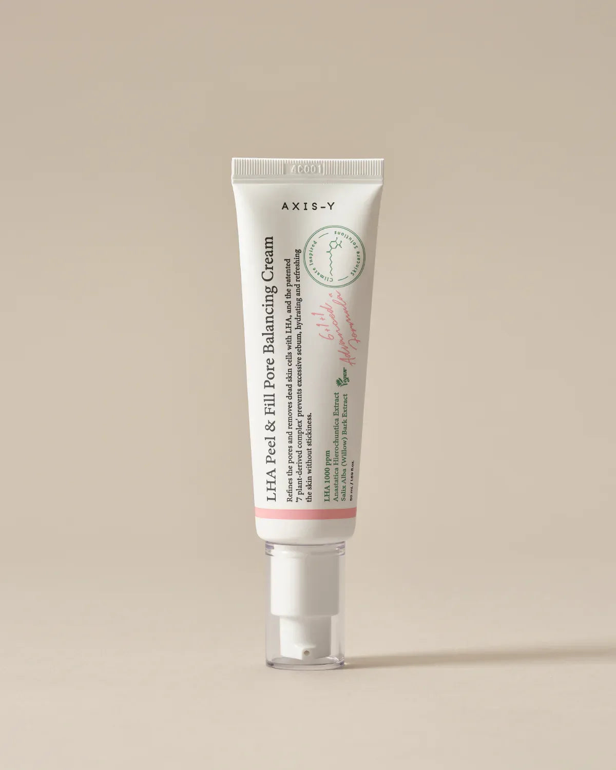 AXIS-Y | LHA Peel & Fill Pore Balancing Cream - 50ml - InternationalCosmetic