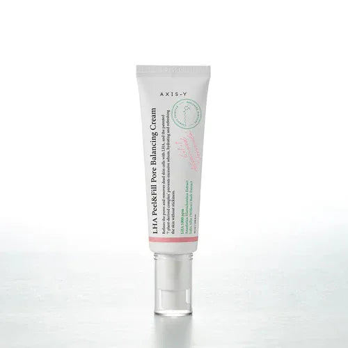 AXIS-Y | LHA Peel & Fill Pore Balancing Cream - 50ml - InternationalCosmetic
