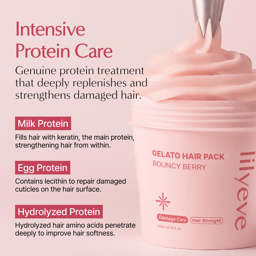 LILYEVE | Gelato Hair Pack Bouncy Berry - 200ml