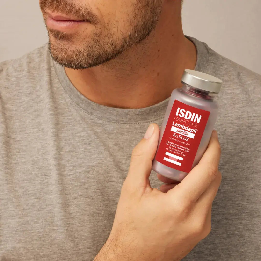 ISDIN | Lambdapil® 5𝛂 Plus Cápsulas - 60ud