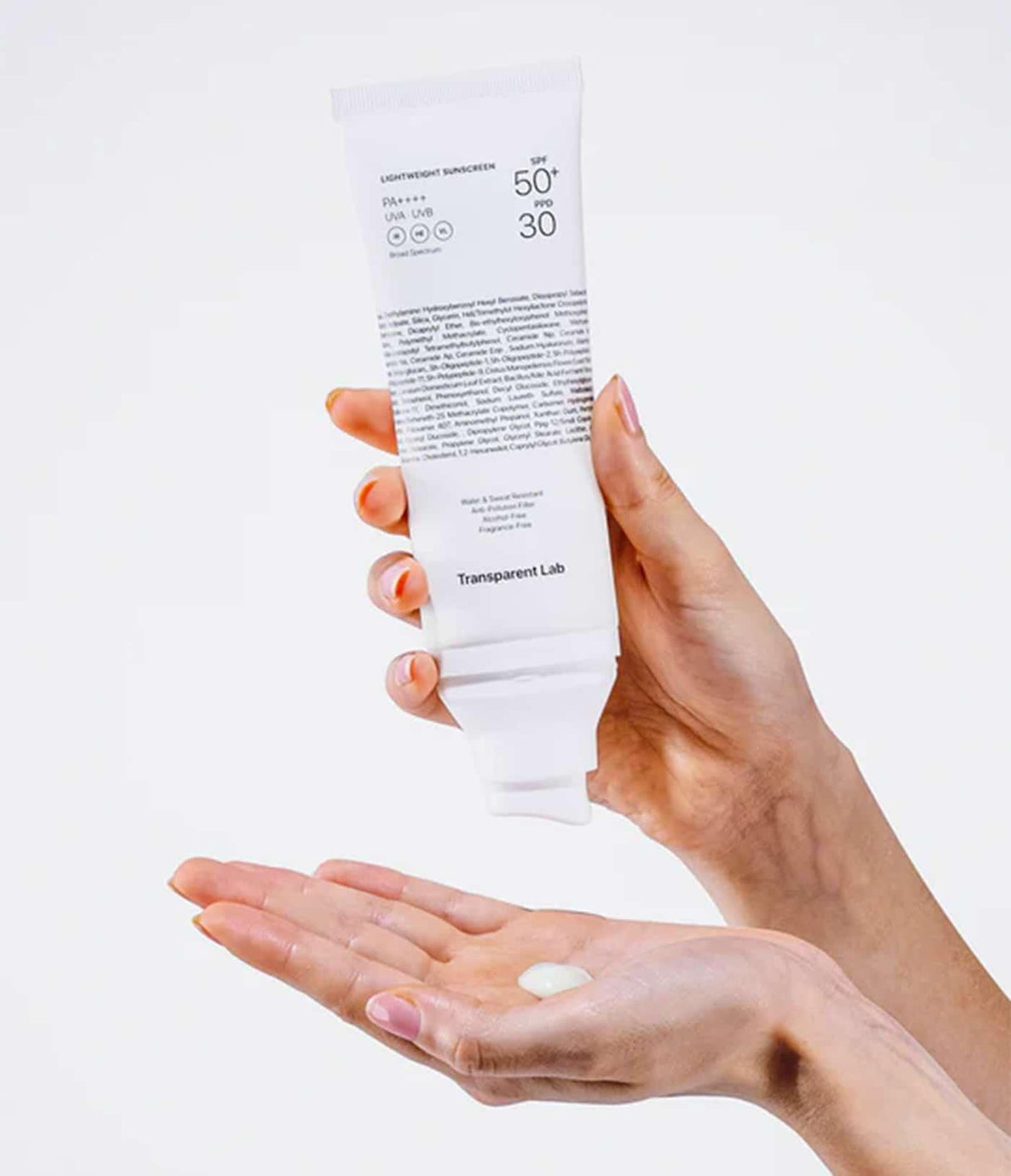 TRANSPARENT LAB | Lightweight Sunscreen SPF50+ - 100ml - InternationalCosmetic