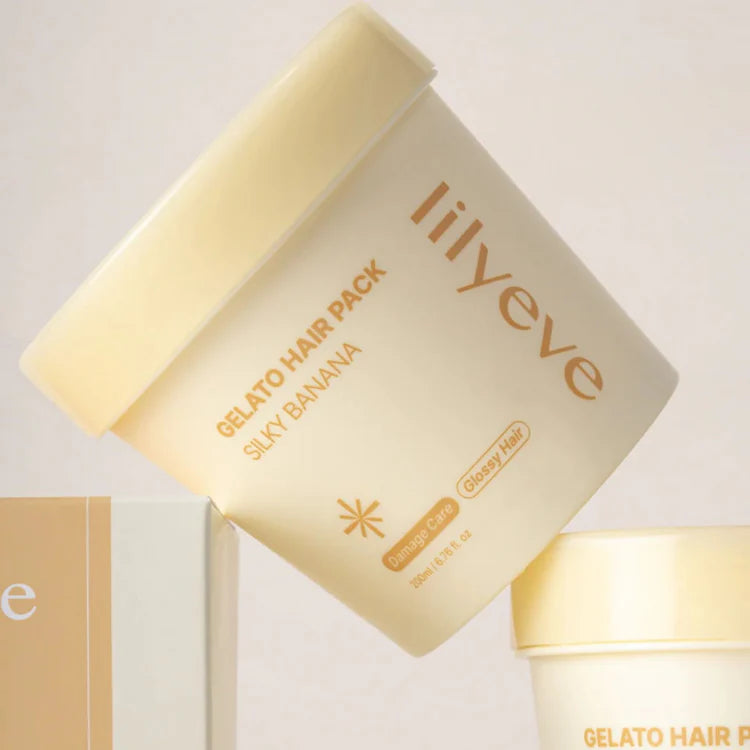 LILYEVE | Gelato Hair Pack Silky Banana - 200ml