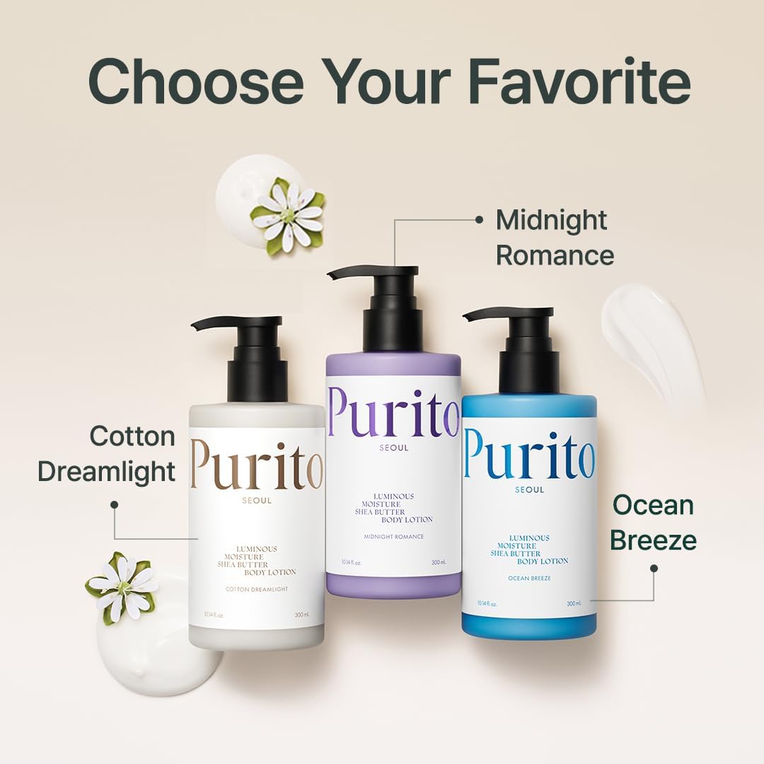 PURITO | Luminous Moisture Shea Butter Body Lotion Midnight Romance - 300ml