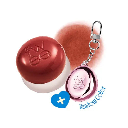 FWEE | Lip & Cheek Blurry Pudding Pot Keyring Set - InternationalCosmetic