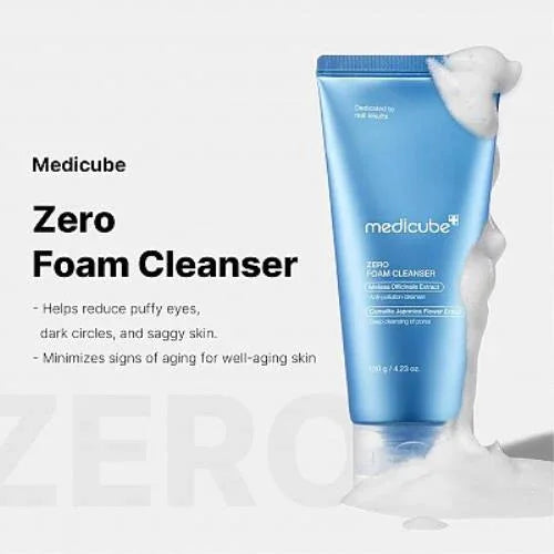 MEDICUBE | Zero Foam Cleanser - 120 gr - InternationalCosmetic