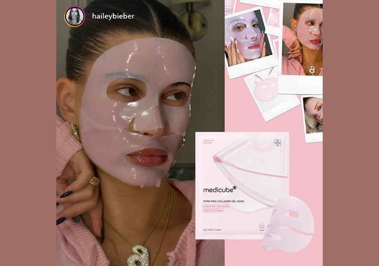 MEDICUBE | Salmon PDRN Pink Collagen Mask - 1 ud