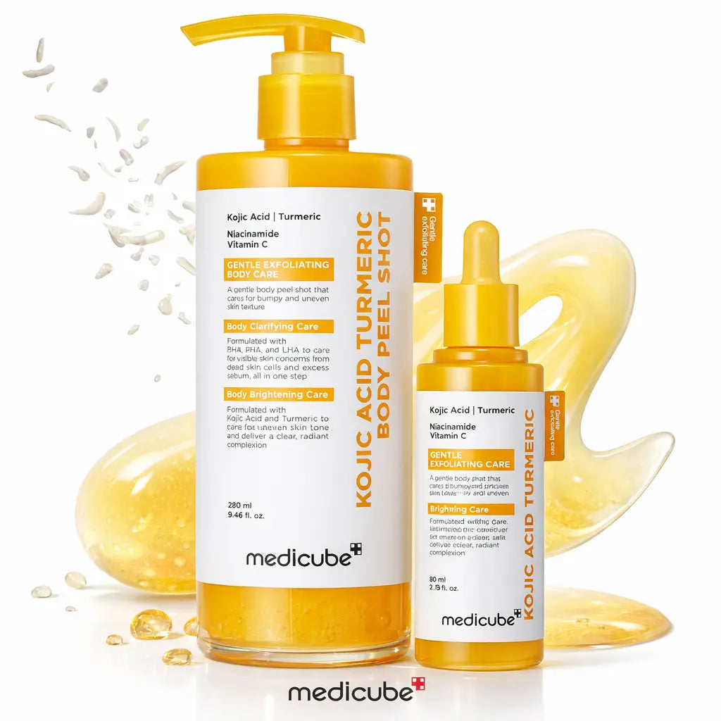 MEDICUBE | Kojic Acid Turmeric Body Peel Shot - 280ml