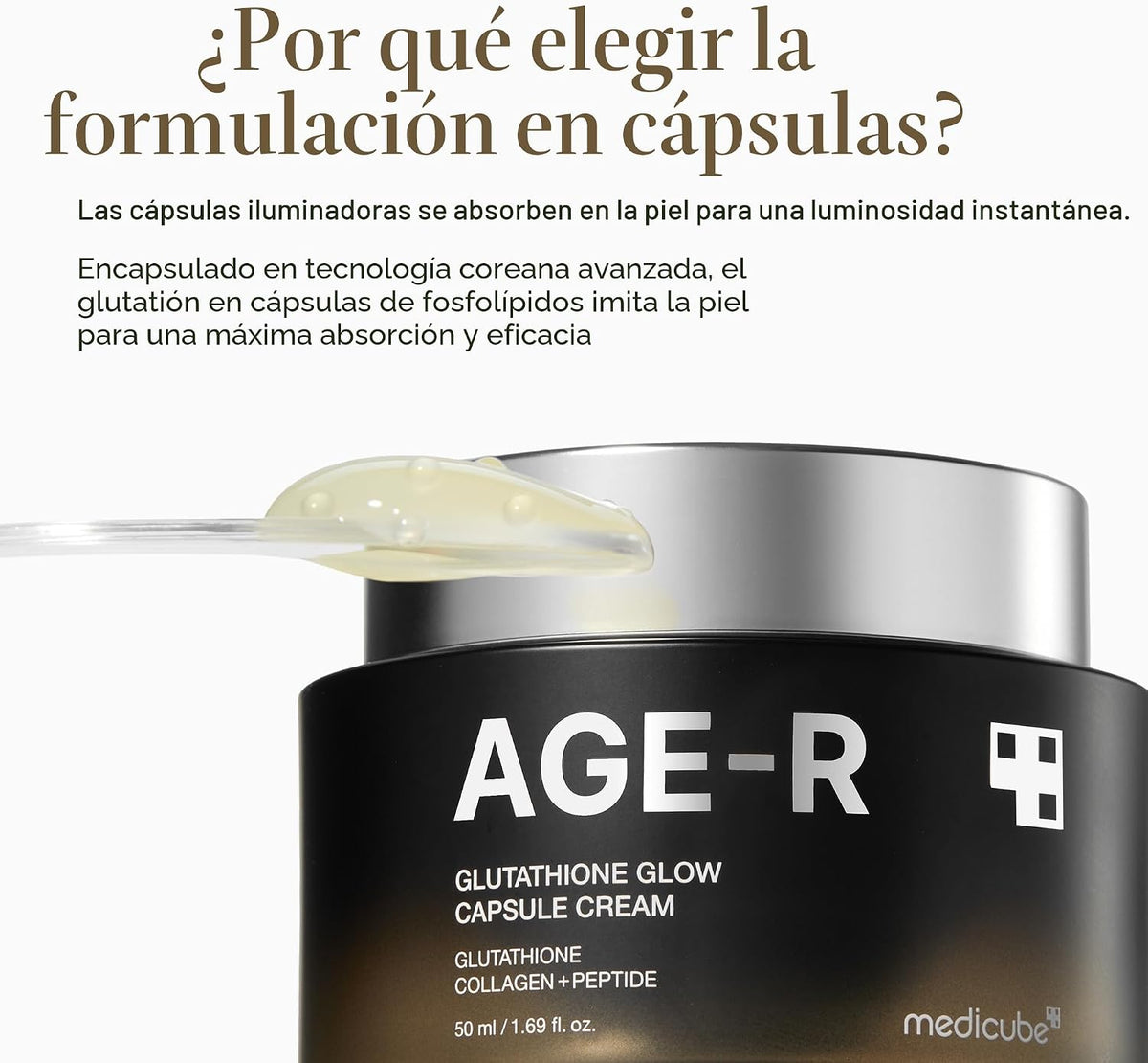 MEDICUBE | AGE-R Glutathione Glow Capsule Cream - 50 ml