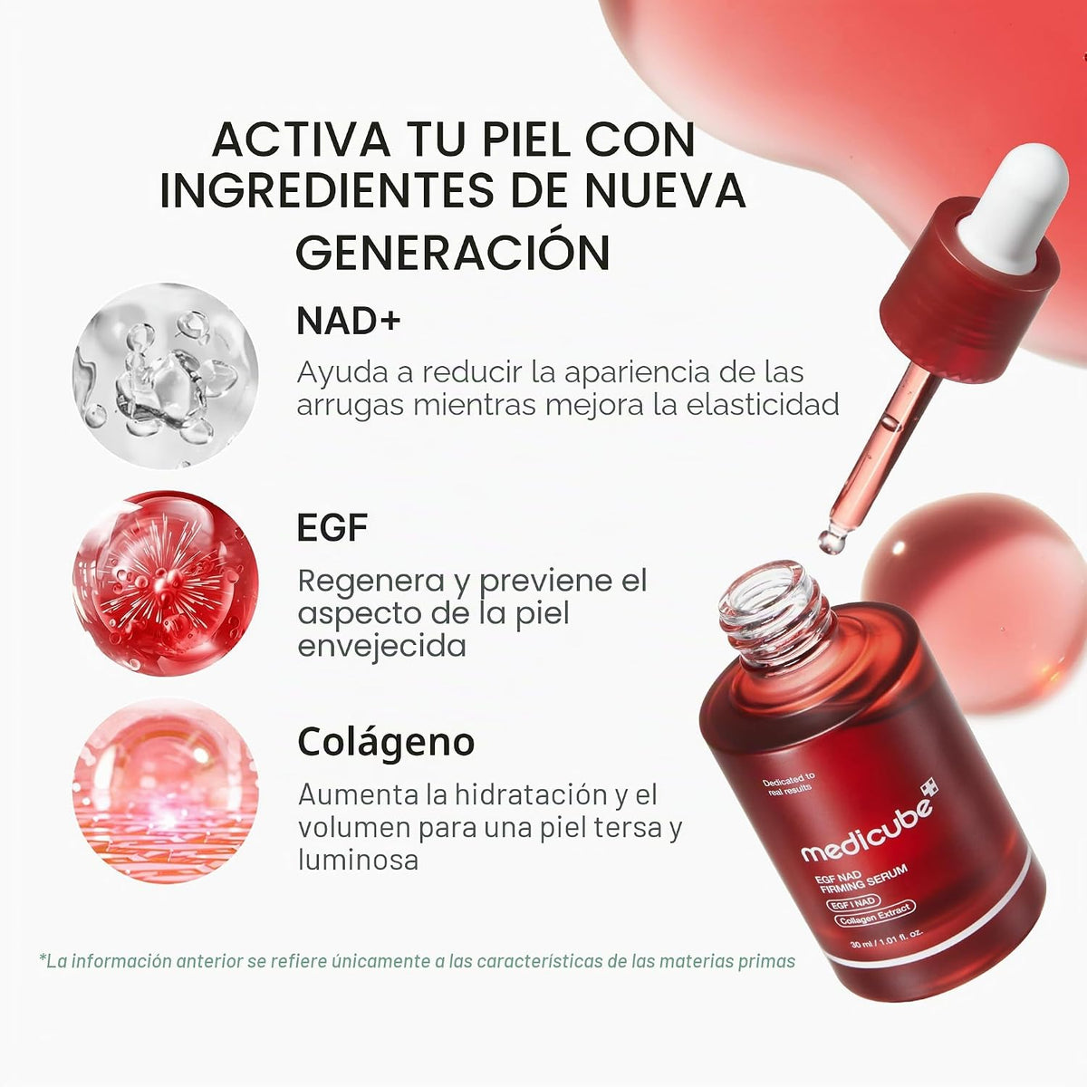 MEDICUBE | EGF NAD+ Firming Serum - 30ml