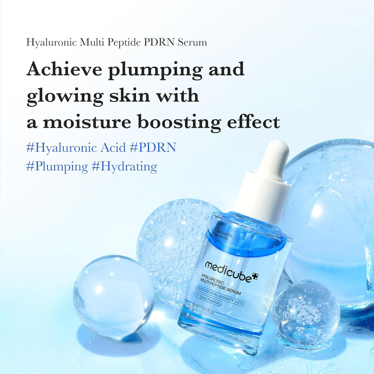 MEDICUBE | Hyaluronic Multi Peptide Serum - 30ml