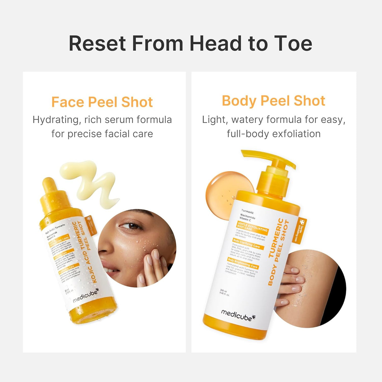 MEDICUBE | Kojic Acid Turmeric Peel Shot - 80ml