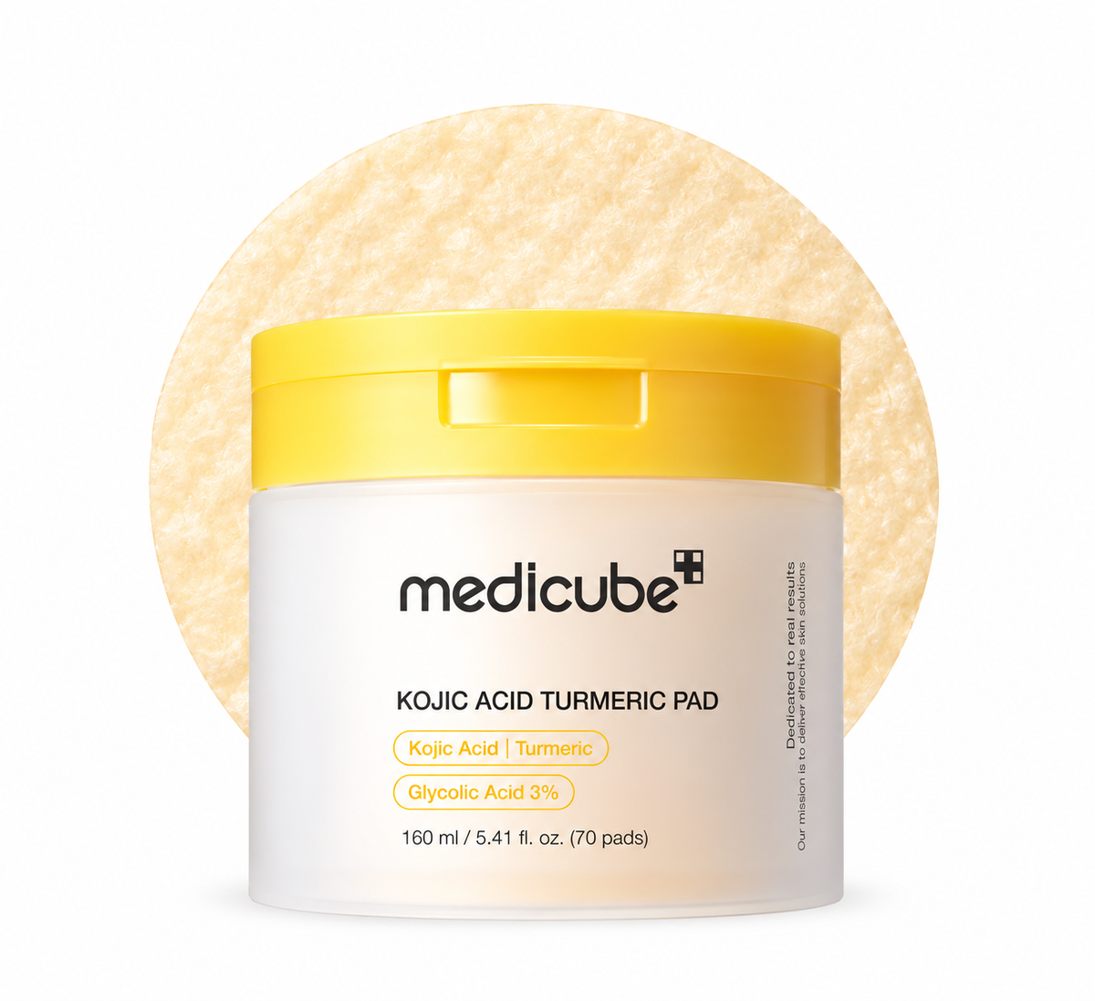MEDICUBE | Kojic Acid Turmeric Toner Pad - 70 ud