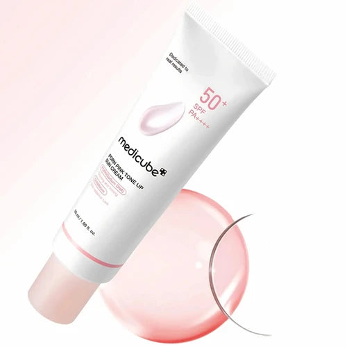 MEDICUBE | PDRN Pink Tone-Up Sun Cream SPF50+ - 50ml