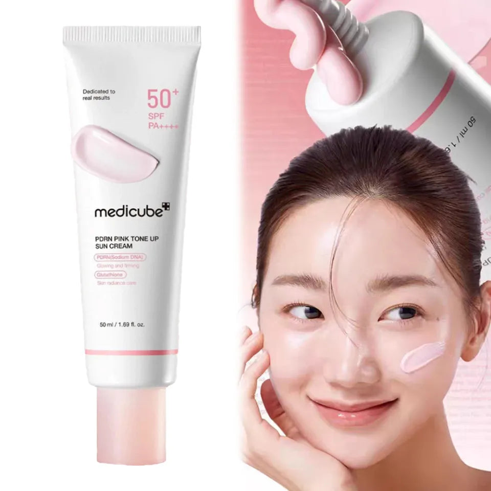 MEDICUBE | PDRN Pink Tone-Up Sun Cream SPF50+ - 50ml