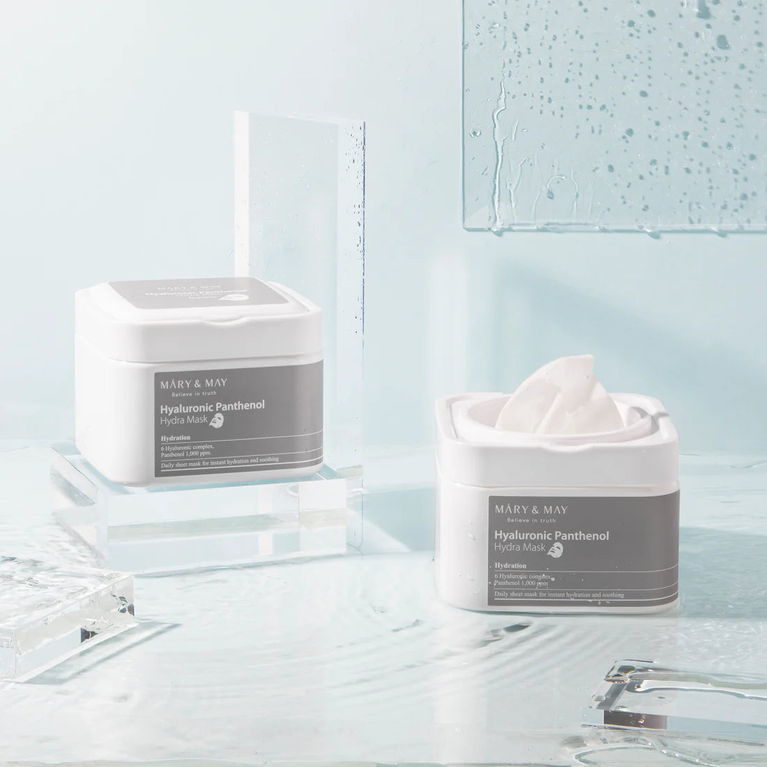MARY & MAY | Hyaluronic Panthenol Hydra Mask - 400 ml