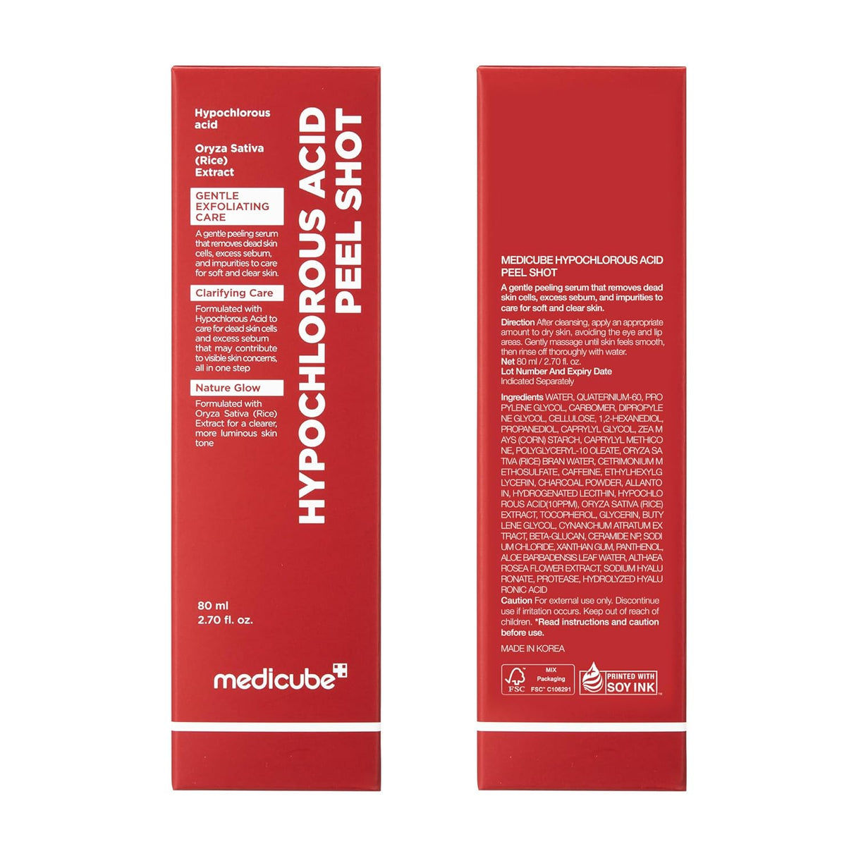 MEDICUBE | Hypochlorous Acid Peel Shot - 80ml