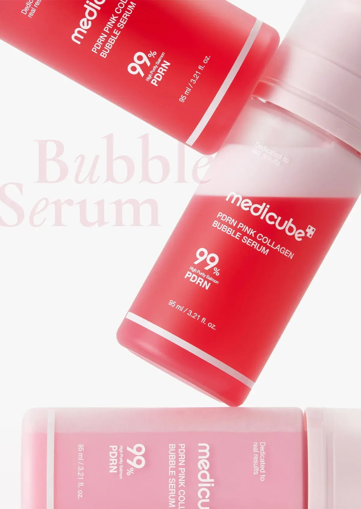 MEDICUBE | PDRN Pink Collagen Bubble Serum - 95ml
