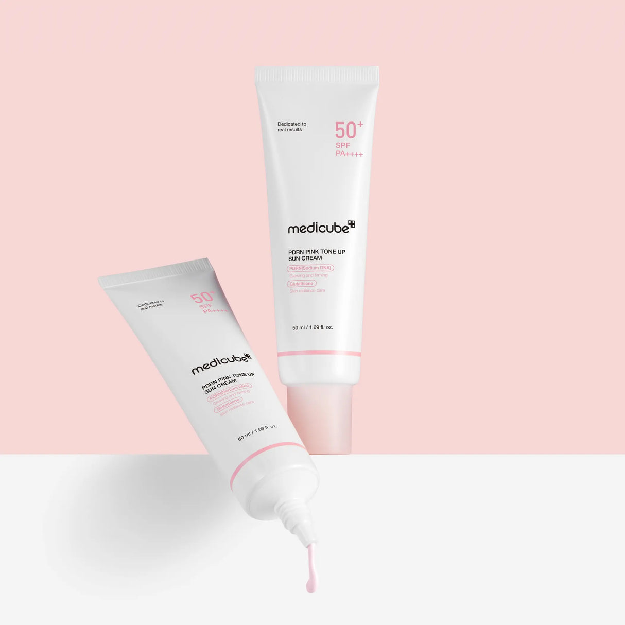 MEDICUBE | PDRN Pink Tone-Up Sun Cream SPF50+ - 50ml