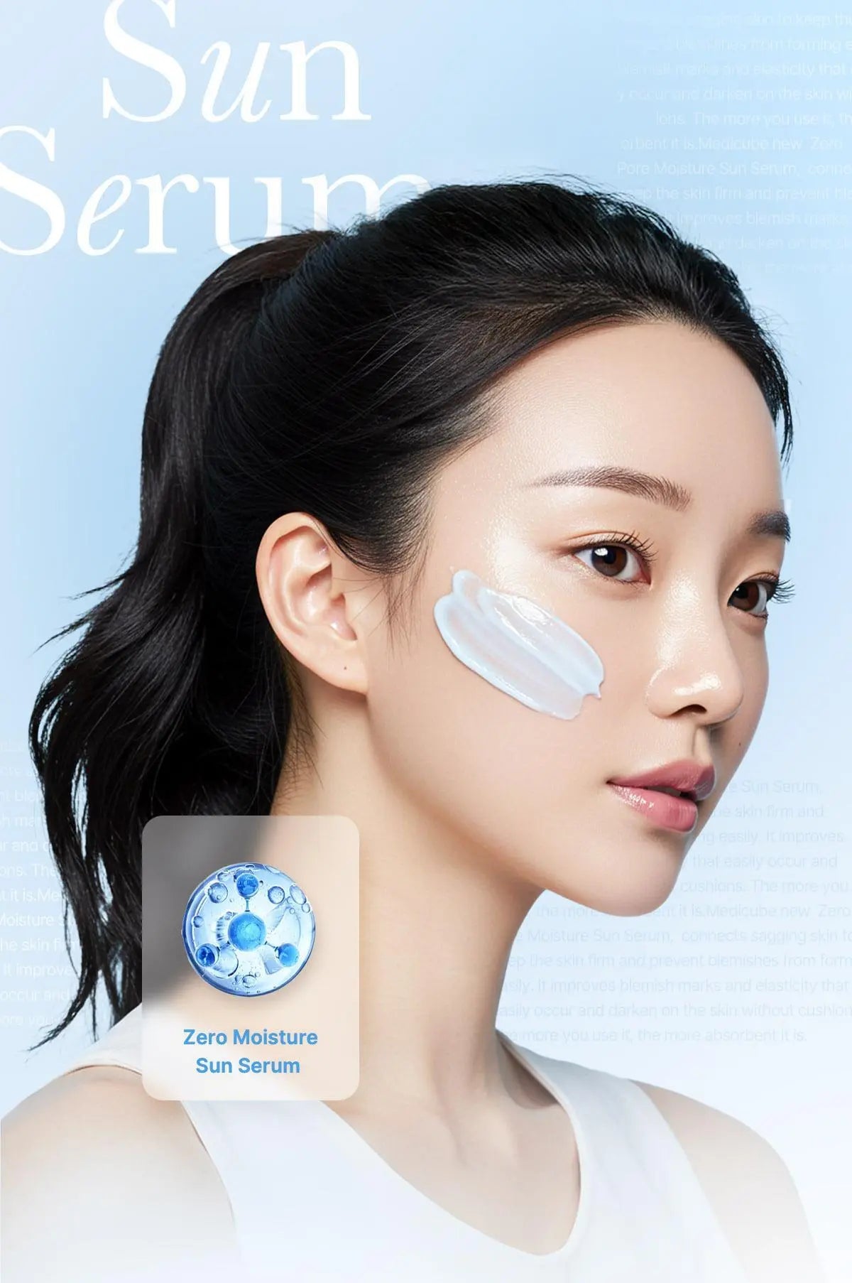 MEDICUBE | Zero Pore Moisture Sun Serum SPF50+ - 50ml